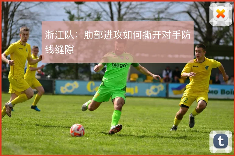 浙江队:肋部进攻如何撕开对手防线缝隙